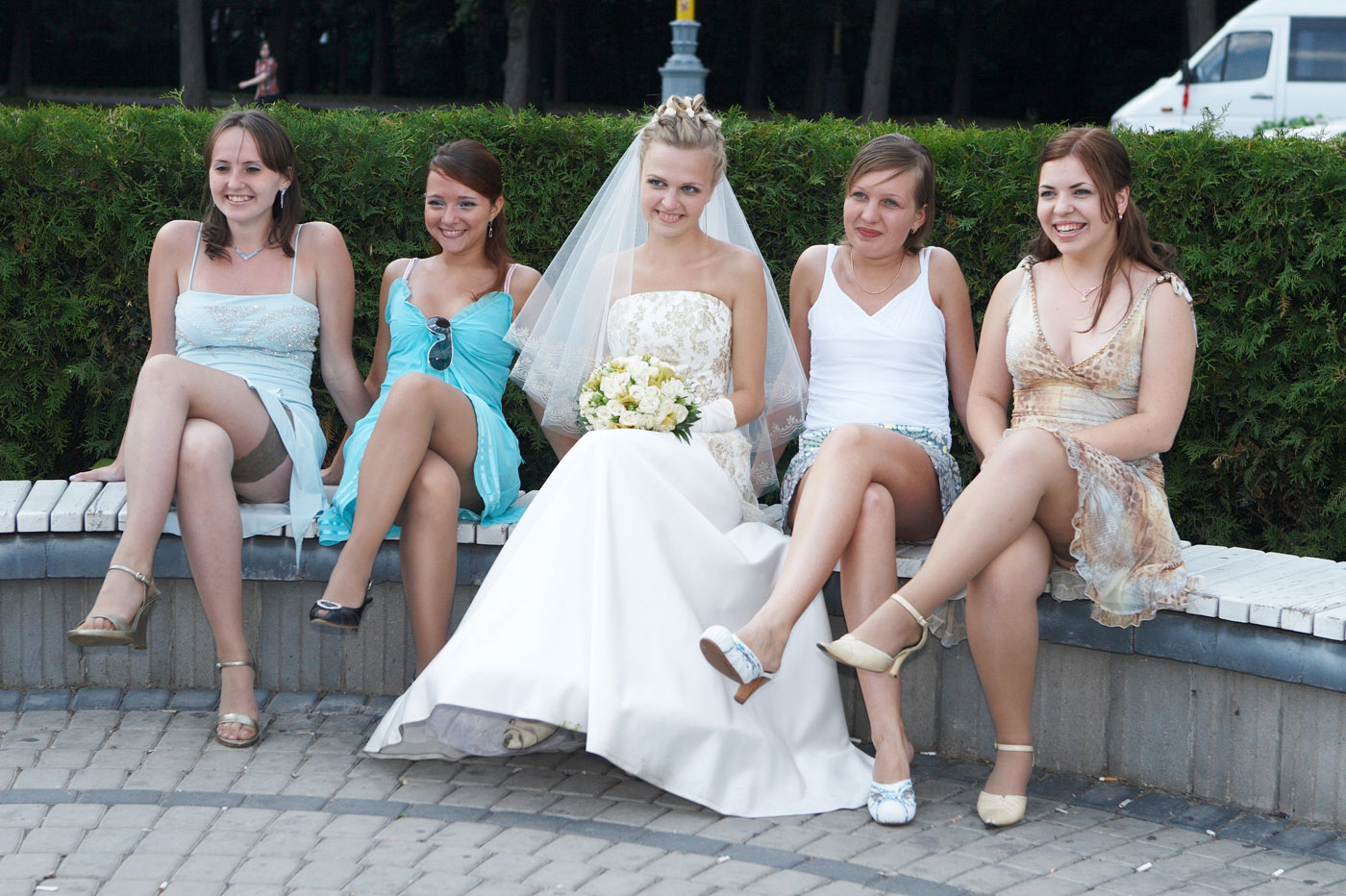 фото невесты без туф